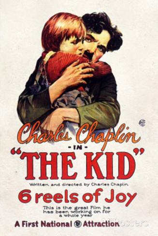 Charlie Chaplin The Kid Poster